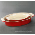 Conjunto de Bakeware com Vidro Colorido